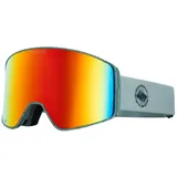 QUIKSILVER Storm Mg Skibrille - Dark Ivy - Clux Ml red