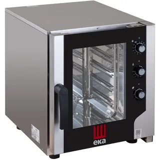 Gastro Tecnoeka Digitaler Elektro Kombi Ofen  5 x GN 2/3 mit manueller Bedienung und Dampffunktion