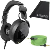 RØDE Microphones Rode NTH-100 Kopfhörer mit 2.4m Kabel Grün mit Tuch - Schwarz,