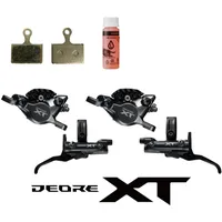 Shimano Deore XT Bl-m8200-br/m8200 2-piston Upgrade-kit - Black - One Size