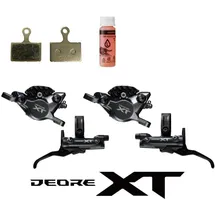 Shimano Deore XT Bl-m8200-br/m8200 2-piston Upgrade-kit - Black - One Size