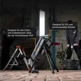 BATAVIA LED-Arbeitsleuchte 360° - Inkl. 2.0 Akku & Ladegerät