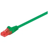 goobay CAT 6 Patchkabel, U/UTP, Grün