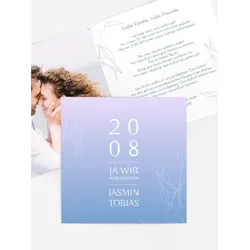 Hochzeitseinladungen selbst gestalten mit Spruch und Fotos im Onlinedesigner bei Meine-Kartenmanufaktur.de