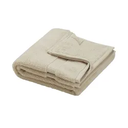 Como Green Handtuch  Kuschel Wuschel , beige , Maße (cm): B: 50
