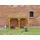 Promadino Kaminholzregal Speyer Holz 238 x 148 x 68 cm honigbraun