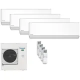 PANASONIC ETHEREA Multi Split 4 x 2,0kW Klimaanlage Wärmepumpe R32 4 x Räum 20m2