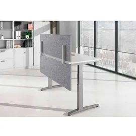 Hammerbacher Sichtblende grau 179,5 x 50,0 cm