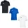 adidas Herren Poloshirt Entrada 26 Polo 3er Set JZ6660+JZ6665+JZ6661 XS - Black/Royal/White - XS