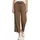 STREET ONE Wide Leg Hose Cold Brew Braun 34 26