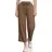 STREET ONE Wide Leg Hose Cold Brew Braun 34 26