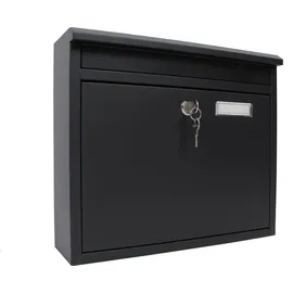 Hi Briefkasten 36 x 32 x 12 cm schwarz
