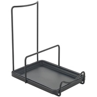 Metaltex Küchenorganizer-Set, (Set, 1 tlg.), Deckel/ Löffelablage, exklusive Metaltex ThermoTouch® Beschichtung, schwarz