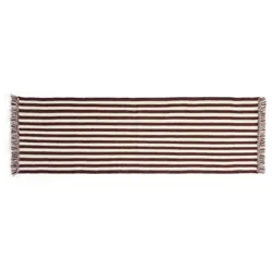 HAY - Stripes and Stripes Wool Teppich 200x60 Cream