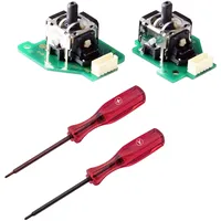 Mcbazel Analog Stick mit PCB Board, Tri-Wing Kreuz Schraubendreher für Nintendo Wii U GamePad Controller