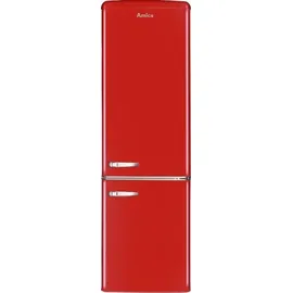 Amica KGCR 387 100 L Retro-Kühl-Gefrierkombination (244 l, 1810 mm hoch, Hellblau)