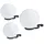 Home4Living Kugelleuchte 3er Set 20/20/30 cm spritzwassergeschützt IP44