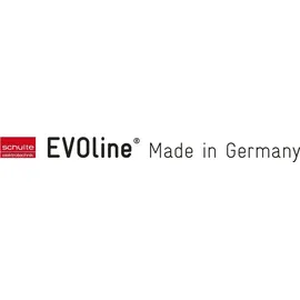 EVOline Schuko-Steckdose One Schwarz 2 St.