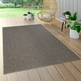 Paco Home »Waregem 622«, rechteckig, 4 mm Höhe, Flachgewebe, Sisal-Optik, In- und Outdoor geeignet, Wohnzimmer