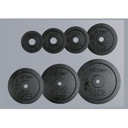 INTERSPORT Hantelscheiben »Hantelscheibe p. Paar«, 2,5 kg, (2-tlg) schwarz