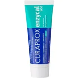 Curaprox Zahnpasta Enzycal 1450, mit 1450 ppm Fluorid, ohne SLS, extra sanft zum Zahnfleisch, 75 ml