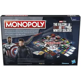 Hasbro Monopoly Marvel Studios The Falcon and the Winter Soldier englische Version