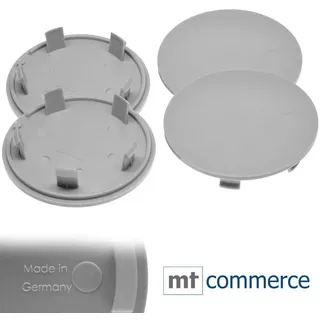 BRANDT AUTOMOTIVE Radkappe 4x Nabenkappen Grau Raddeckel Radkappe 76mm für Porsche