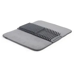 UMBRA Abtropfgestell mit Mikrofaser-Abtropfmatte UDRY 61 x 46 cm anthrazit
