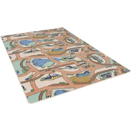 Snapstyle Snapstyle, Spielteppich | Spielmatte, Kinder Strassenteppich 160 x 160 cm)