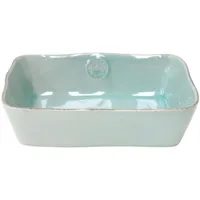 Costa Nova türkis Auflaufform rechteckig, 25 cm,