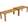Merxx Flex Ausziehtisch 370 x 90 x 76 cm natur