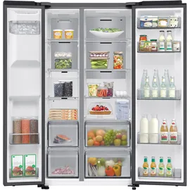 Samsung RS70F RS70F67KCFEF Side-by-Side (634 l, 1784 mm hoch, Schwarz)