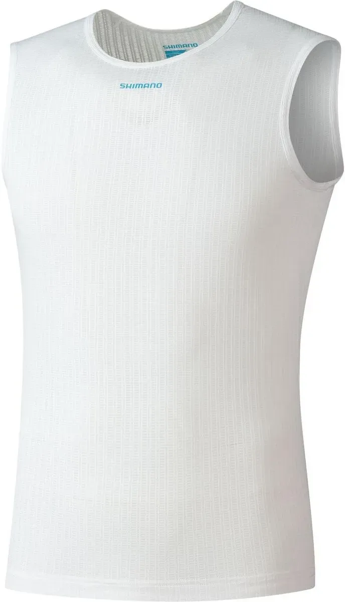 Shimano Vertex Mesh Sleeveless Base Layer white 3XL