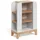 VitaliSpa Kinderregal Malia 60 x 88 cm Eiche weiß/Artisan