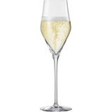 Eisch Champagnerglas Sky SensisPlus, Kristallglas, bleifrei, 260 ml, 4-teilig weiß