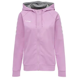hummel GO Cotton Zip Hoodie WOMAN Sweatshirt, Orchid, XS