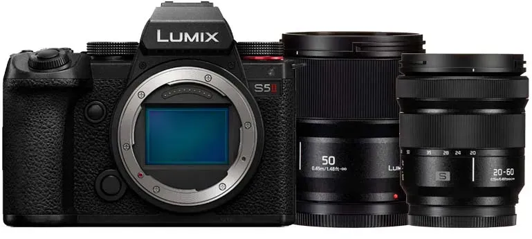 Panasonic Lumix DC-S5 M2 + Lumix S 20-60mm F/3.5-5.6 + Lumix S 50mm F/1.8 | ✔️ vorübergehende preissenkung