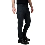 Yazubi Jayden Cargohose Regular Blau W30/L32