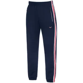 TRIGEMA Jogginghose mit Seitenstreifen Blau L