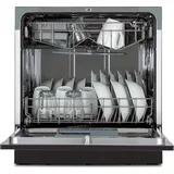 Klarstein Amazonia 8 Geschirrspüler (freistehend, 598 mm breit, Anthrazit)