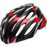 Bell Helme Bell Bike Unisex – Erwachsene Stratus Fahrradhelme, Vertigi Mat/Gls Blk/Red/Wht, M