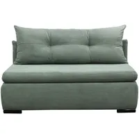 Mid.you Schlafsofa, Grün, Textil, Füllung: Schaumstoff, 154x93x85 cm, Made in EU, Liegefunktion, Wohnzimmer, Sofas & Couches, Schlafsofas, Schlafsofas mit Bettkasten