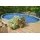 BESTWAY Hydrium Stahlwandpool Set 500 x 360 x 120 cm inkl. Sandfilteranlage