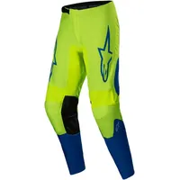 Alpinestars Fluid Haul, Textilhose - Neon-Gelb/Blau - 30