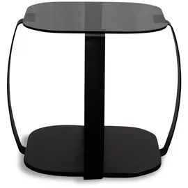 Harper MIDWAY Schwarz Metall/Glas 45 x 50 x 45 cm