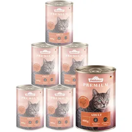Dehner Katzenfutter Nassfutter Geflügel 6 x 400 g