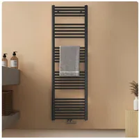 EMKE Badheizkörper 500 x 1600 mm 654 W grau Mittelventil