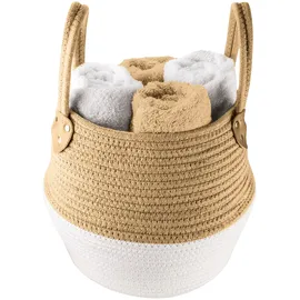 KLEINE WOLKE Aufbewahrungskorb Patch  onesize  beige