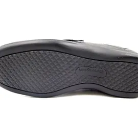 WALDLÄUFER Millu-S, Ortho-Tritt, Glattleder / Stretch, schwarz, Weite M, Klettverschluss M54306-301- 38 - Schwarz - 38