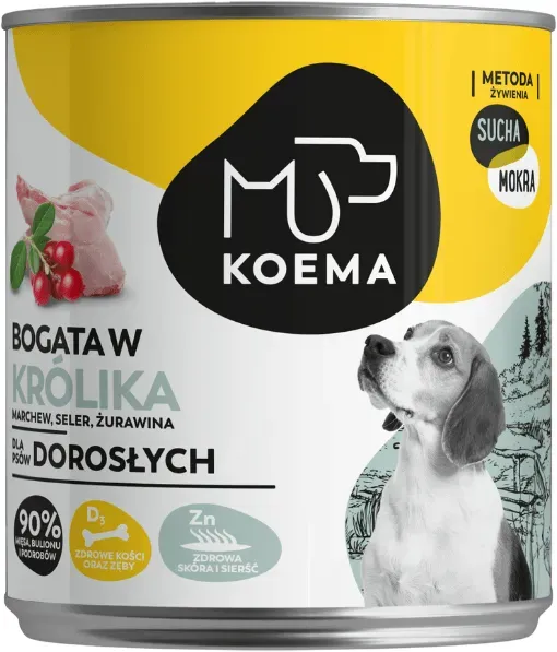 Koema reich an Kaninchen 800g (Rabatt für Stammkunden 3%)